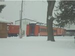 MILW 1979, 3355 & 774 in Snowy Winter